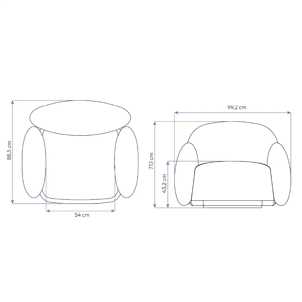 Poltrona Elements Paradiso